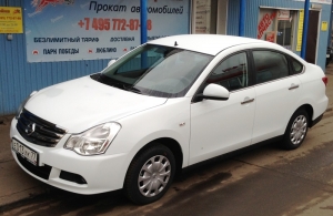 Аренда Nissan Almera в Москве